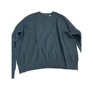 T Tahari Women's Black Long Sleeve Crew Neck Pullover Sweater Size XL